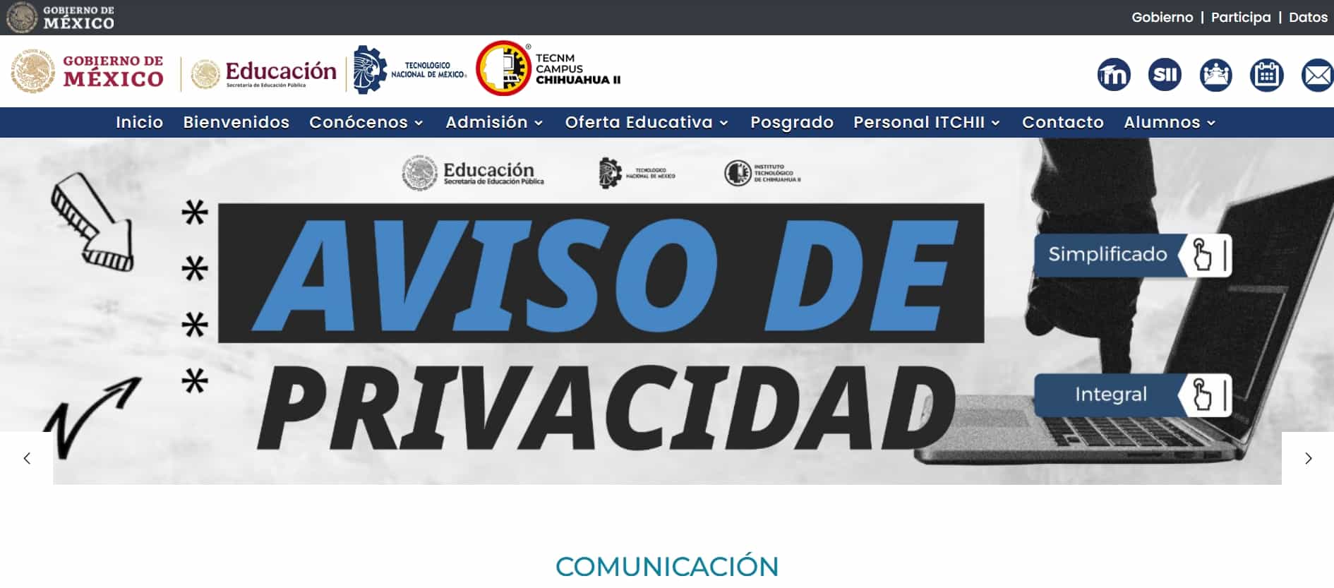 Tecnológico Nacional De México campus Chihuahua II Tecnológico Nacional De México campus Chihuahua II